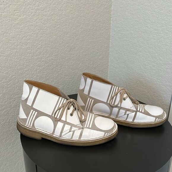 CLARKS Originals Desert Boots 'PATTERNITY' England Ltd Ed Womens, Size 6 - Picture 5 of 15